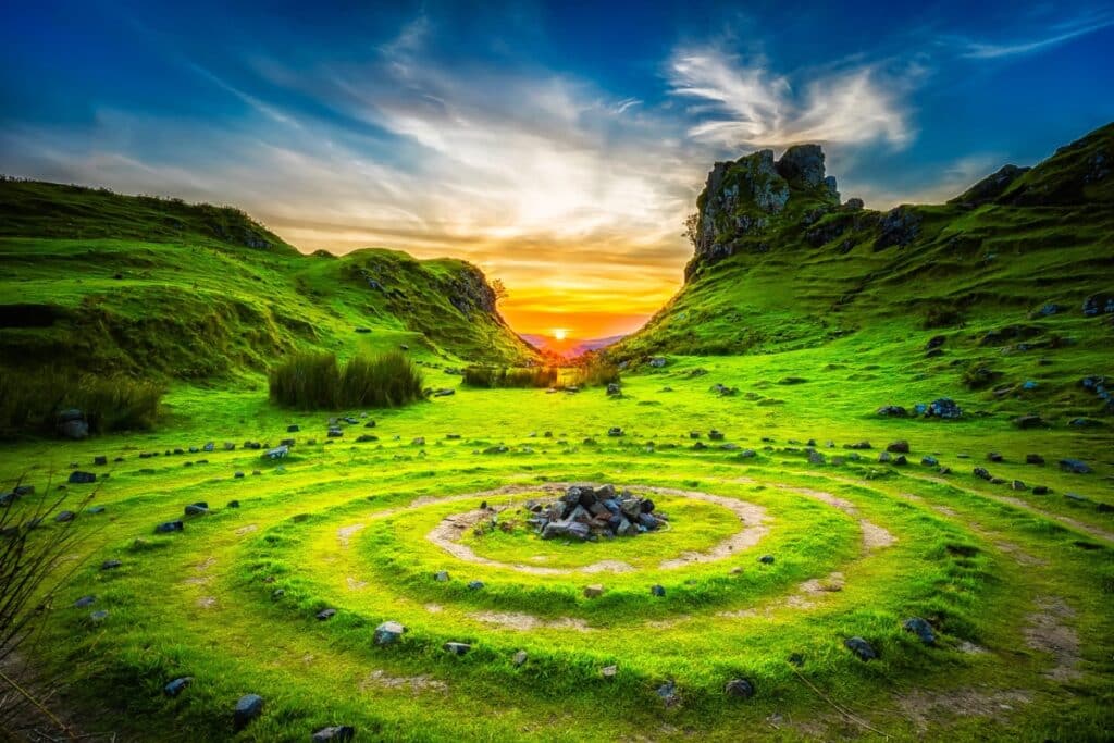 crop rings, isle of skye