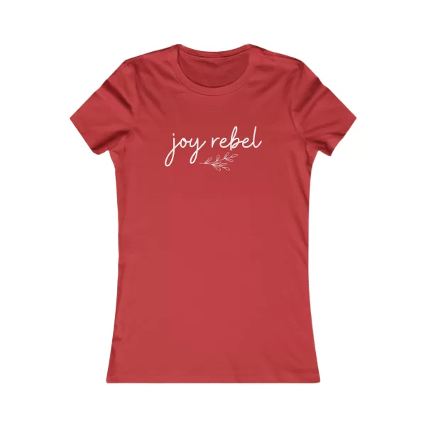 Joy Rebel Tee Shirt - Image 4